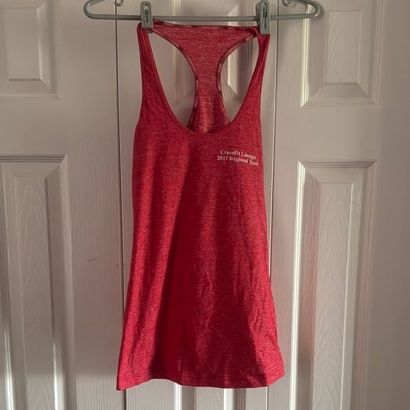 Lululemon Athletica Red Tank Top Racerback - Picture 1 of 4